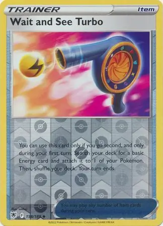 Wait and See Turbo Reverse Holo 158 Normal
