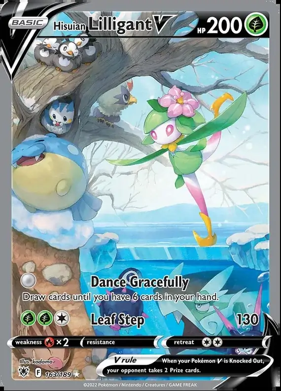 Hisuian Lilligant V 163 Normal