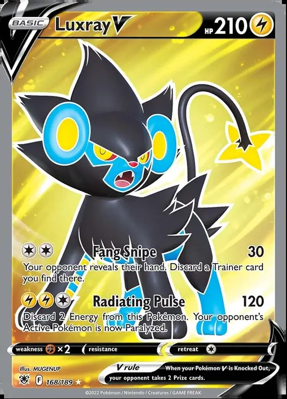 Luxray V 168 Normal