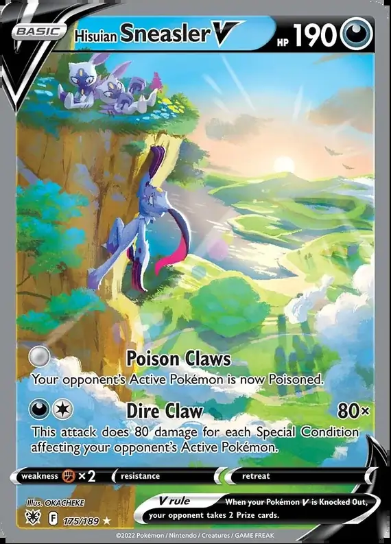Hisuian Sneasler V 175 Normal