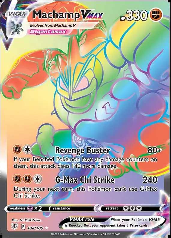 Machamp VMAX 194 Normal