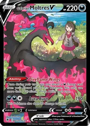 Galarian Moltres V TG20 Normal