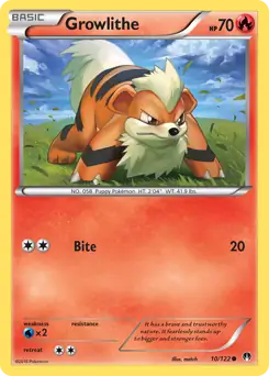Growlithe 10 Normal