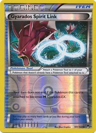 Gyarados Spirit Link Reverse Holo 101