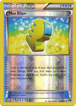 Max Elixir Reverse Holo 102