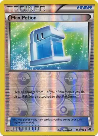 Max Potion Reverse Holo 103 Normal