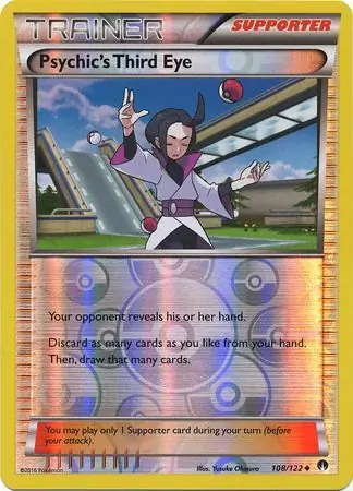 Psychic's Third Eye Reverse Holo 108 Normal