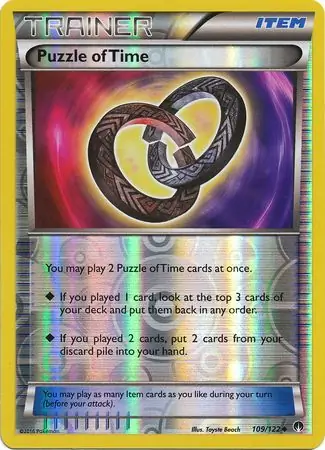 Puzzle of Time Reverse Holo 109 Normal