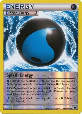 Splash Energy Reverse Holo 113