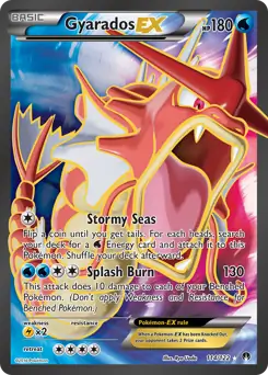 Full Art Gyarados EX 114 Normal