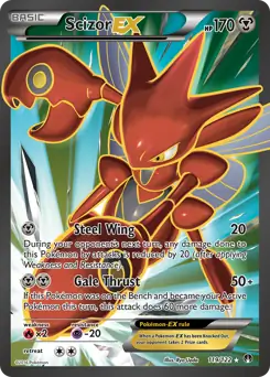 Full Art Scizor EX 119 Normal