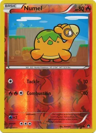 Numel Reverse Holo 12 Normal