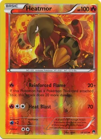 Heatmor Reverse Holo 15 Normal