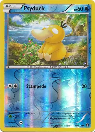 Psyduck Reverse Holo 16