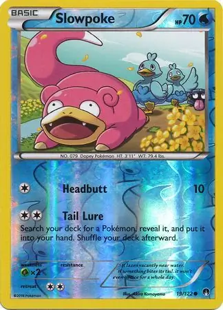 Slowpoke Reverse Holo 19 Normal