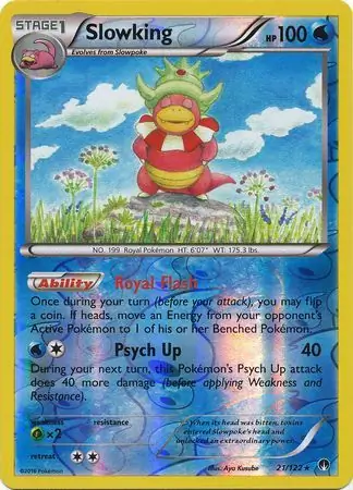 Slowking Reverse Holo 21 Normal