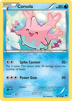 Corsola 29 Normal