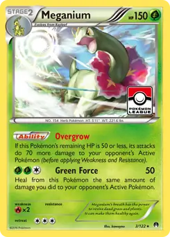 Meganium Holo 3