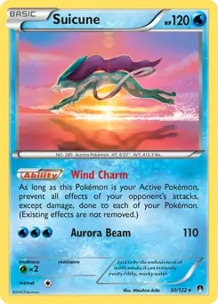 Suicune Holo 30 Normal