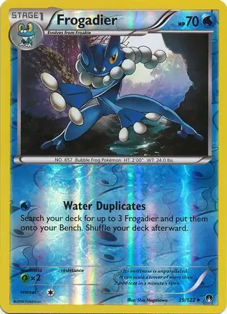 Frogadier Reverse Holo 39 Normal