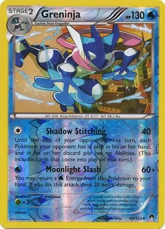 Greninja Reverse Holo 40