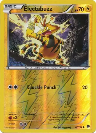 Electabuzz Reverse Holo 42 Normal