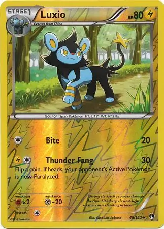 Luxio Reverse Holo 45 Normal