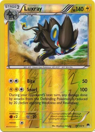 Luxray Reverse Holo 46 Normal