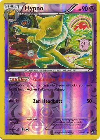 Hypno Reverse Holo 51 Normal