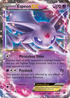 Espeon EX 52 Normal