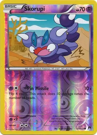 Skorupi Reverse Holo 53