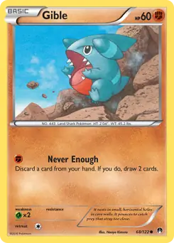 Gible 68 Normal