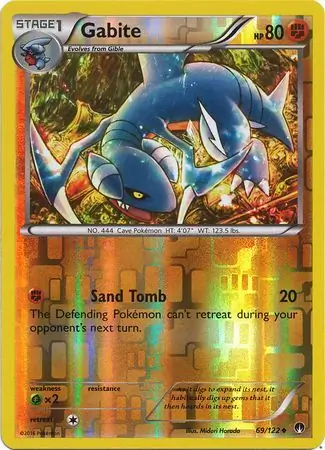 Gabite Reverse Holo 69