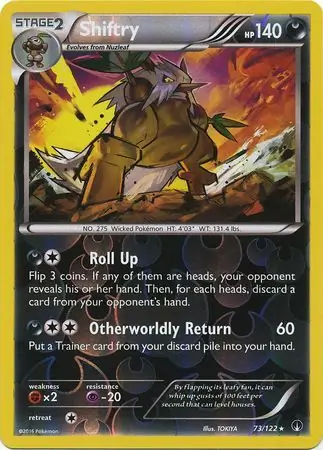 Shiftry Reverse Holo 73