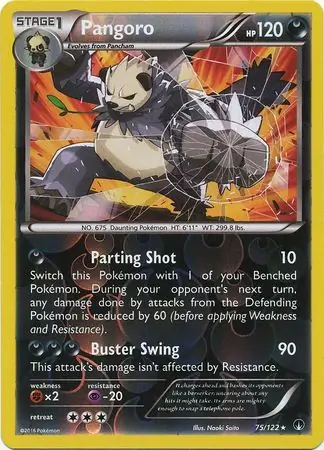 Pangoro Reverse Holo 75 Normal