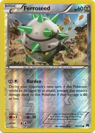 Ferroseed Reverse Holo 79 Normal