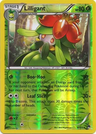 Lilligant Reverse Holo 8 Normal