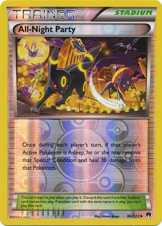 All-Night Party Reverse Holo 96 Normal