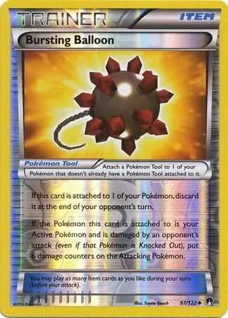 Bursting Balloon Reverse Holo 97 Normal