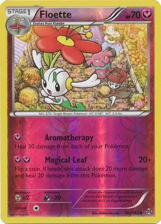 Floette Reverse Holo 102 Normal
