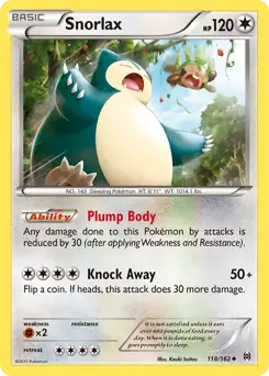 Snorlax 118 Normal