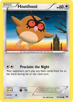 Hoothoot 119 Normal