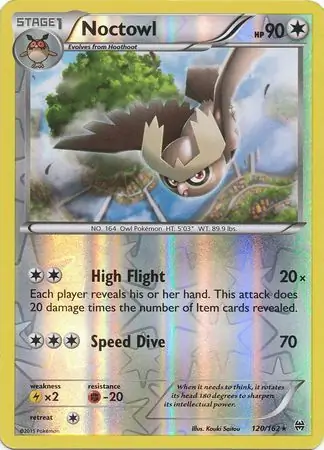 Noctowl Reverse Holo 120 Normal