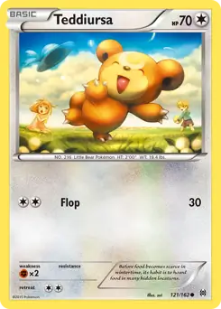 Teddiursa 121 Normal