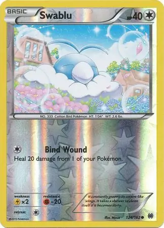 Swablu Reverse Holo 124 Normal