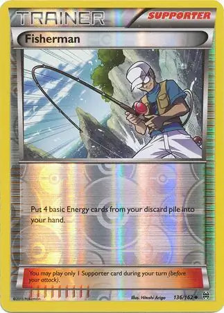Fisherman Reverse Holo 136 Normal