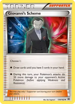 Giovanni's Scheme 138