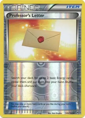 Professor's Letter Reverse Holo 146 Normal