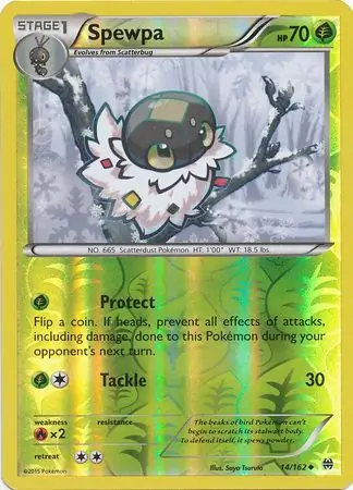 Spewpa Reverse Holo 14