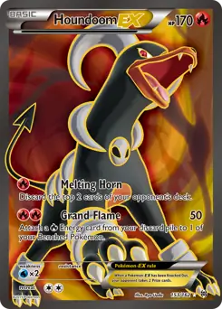 Full Art Houndoom EX 153 Normal